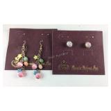 Premier design jewelry, two pairs of earrings-