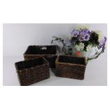 Garden theme decor items, watering can with