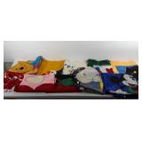 Seasonal garden flags, includes back to school,