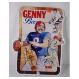 Advertising sign, Genny Beer, good condition