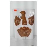 Thanksgiving Turkey metal pumpkin decorating