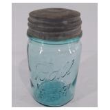Ball Mason Jar with lid,  #2 on the bottom
