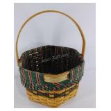 Longaberger 1997 Christmas Snowflake basket with