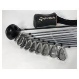 Golf clubs, Taylor Made 320 irons with pitching