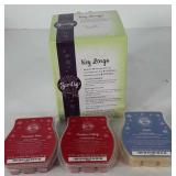 Scentsy wall plug-in and wax melts,
