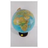 Globe, electric lights up