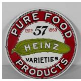 Advertising, Heinz Andy Rooney porcelain sign,