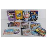 DVD and CD games and tutorials