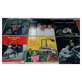 Group of vinyl record albums, various artists