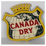 Advertising, Canada Dry metal sign, 15"