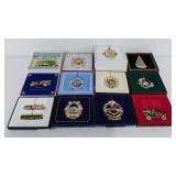 White House Christmas Ornaments, 14 ornaments in