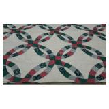 Wedding ring print lightweight comforter, 86 x