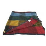 Biederlack of America fleece throw, zipper is