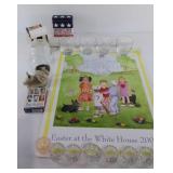 Political memorabilia, two posters from the 2004