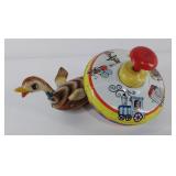 Ohio Art top and tin duck