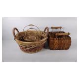 Baskets, 1 is starting to come apart