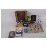 Game group, Tic Tac Toe, 1 of the bunnies has a