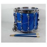Yamaha drum, has damage and has been painted,