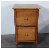 Wood filling cabinet, 19" x 20.5" x 30"