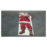 Coca Cola advertising stand-up, Santa Claus, 58"