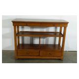 Modern server or bar stand, 19 x 50 x 38, bottom