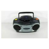 Audiovox CD and cassette player, powers up