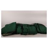 Outside chair covers, 4 Brookstone, and 1 table