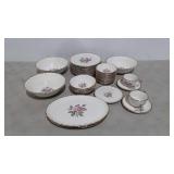 W S George dinnerware more design,  30 plus