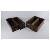 Four drawers from a sewing cabinet