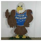 Freestanding yard art, Proud American Eagle