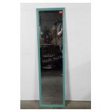Full length mirror, 13.5" x 50"