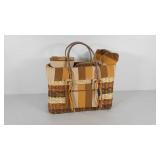 Sun and Sand beach kit, woven bag, supply