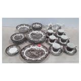 J&G Meakin  Stratford Stage Ironstone dinnerware,