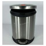 Metal trash can small 12