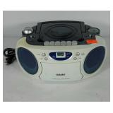 Classic CD and cassette radio, non tested