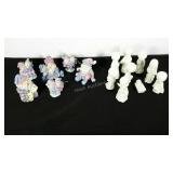 Holiday decor, sugar plum Santa