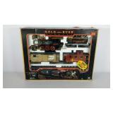 Gold Rush Express train set, over 18 feet of