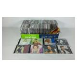 Large CD box of music approximately 90 in box,