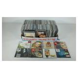Large CD box of music approximately 100 in box,