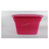 Empty tote with lid, good condition,