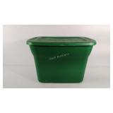 Empty tote with lid, good condition,