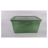 Empty tote with lid, good condition,