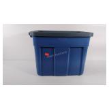 Empty tote with lid, good condition,