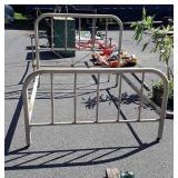 Early Metal Bed with correct side rails.