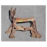 Set of old Cast Iron Park Bench Legs