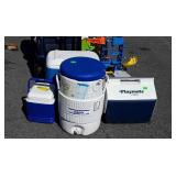 4 Coolers, all used still good usable condition