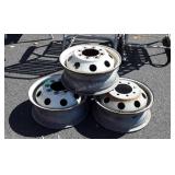 4 Dually Truck Wheels, 8 lugs,