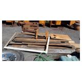 Pile of Misc. Lumber used boards, produce crates,