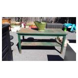 Industrial Shop Work Table, pull out Table board,