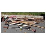 Group of Long Handle Tools